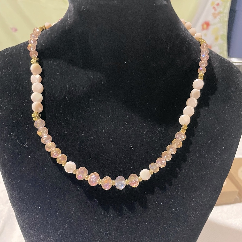 Handmade necklace.